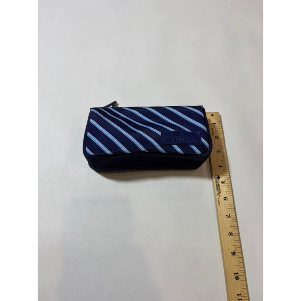 Brooks Brothers United Airlines Travel Toiletry Bag Striped Amenity Pouch - Picture 2 of 9